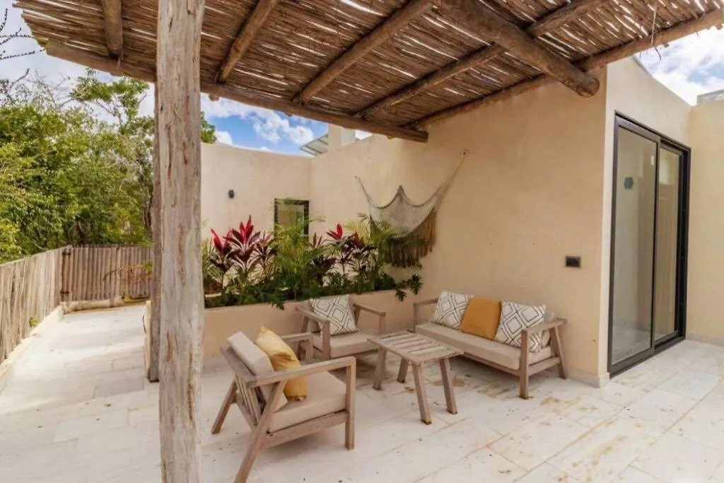 Luxury 3 Bed & Bath Eco-Chic Villa - Private Pool Tulum